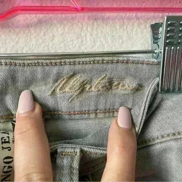 MANGO Skinny Jeans- Gray Wash Size 2 - Picture 9 of 9